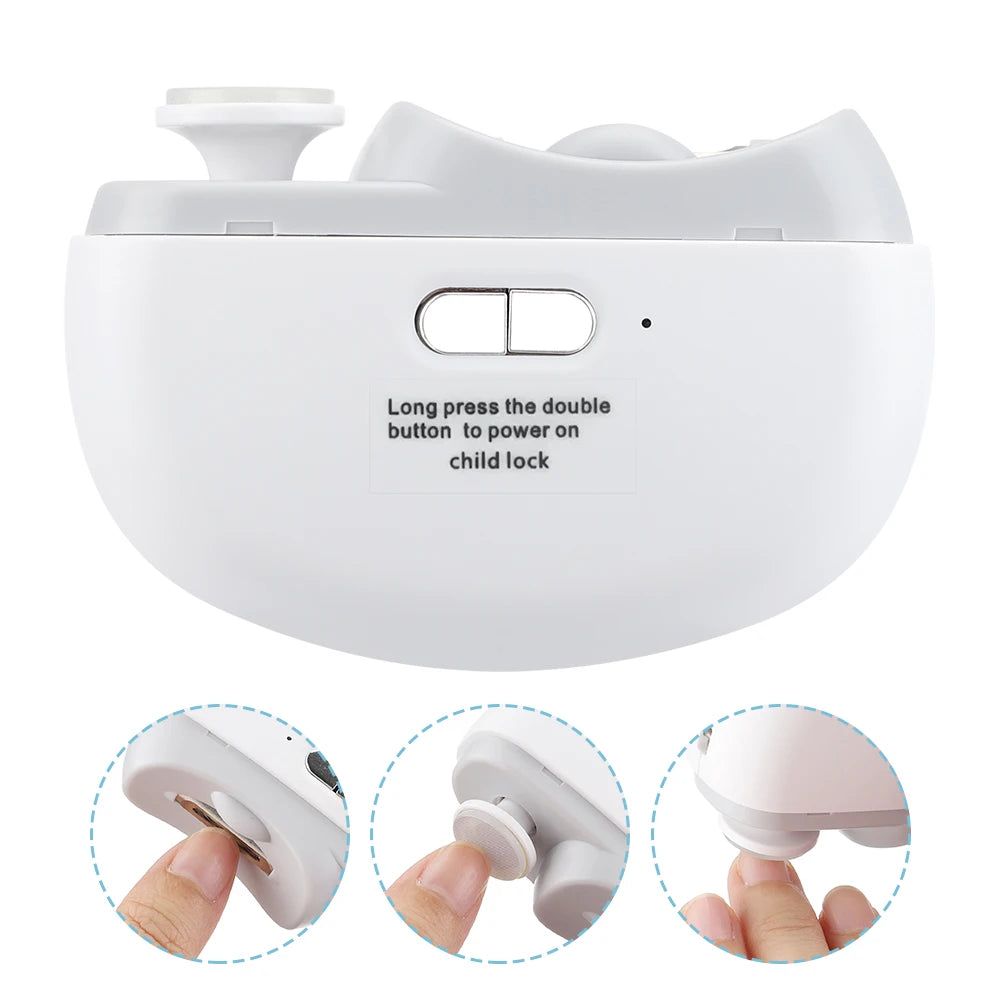 GlowTrim™ Electric Nail Clipper