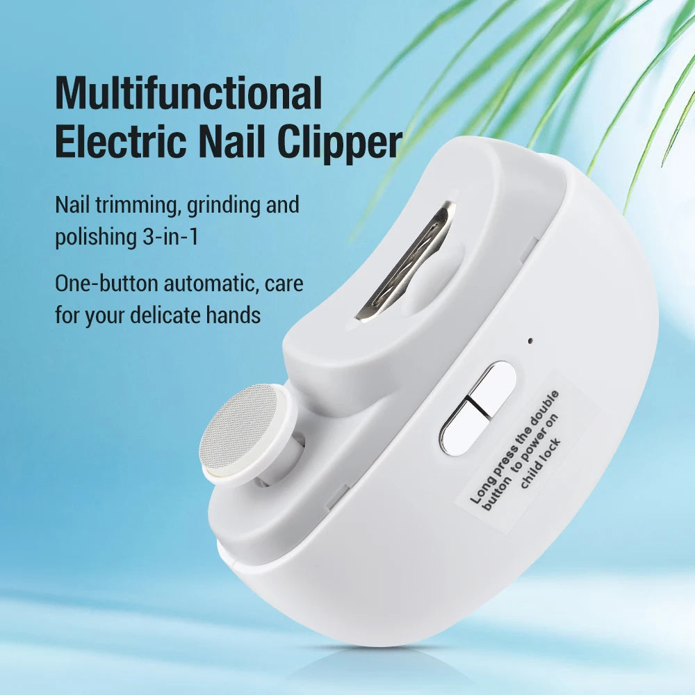 GlowTrim™ Electric Nail Clipper
