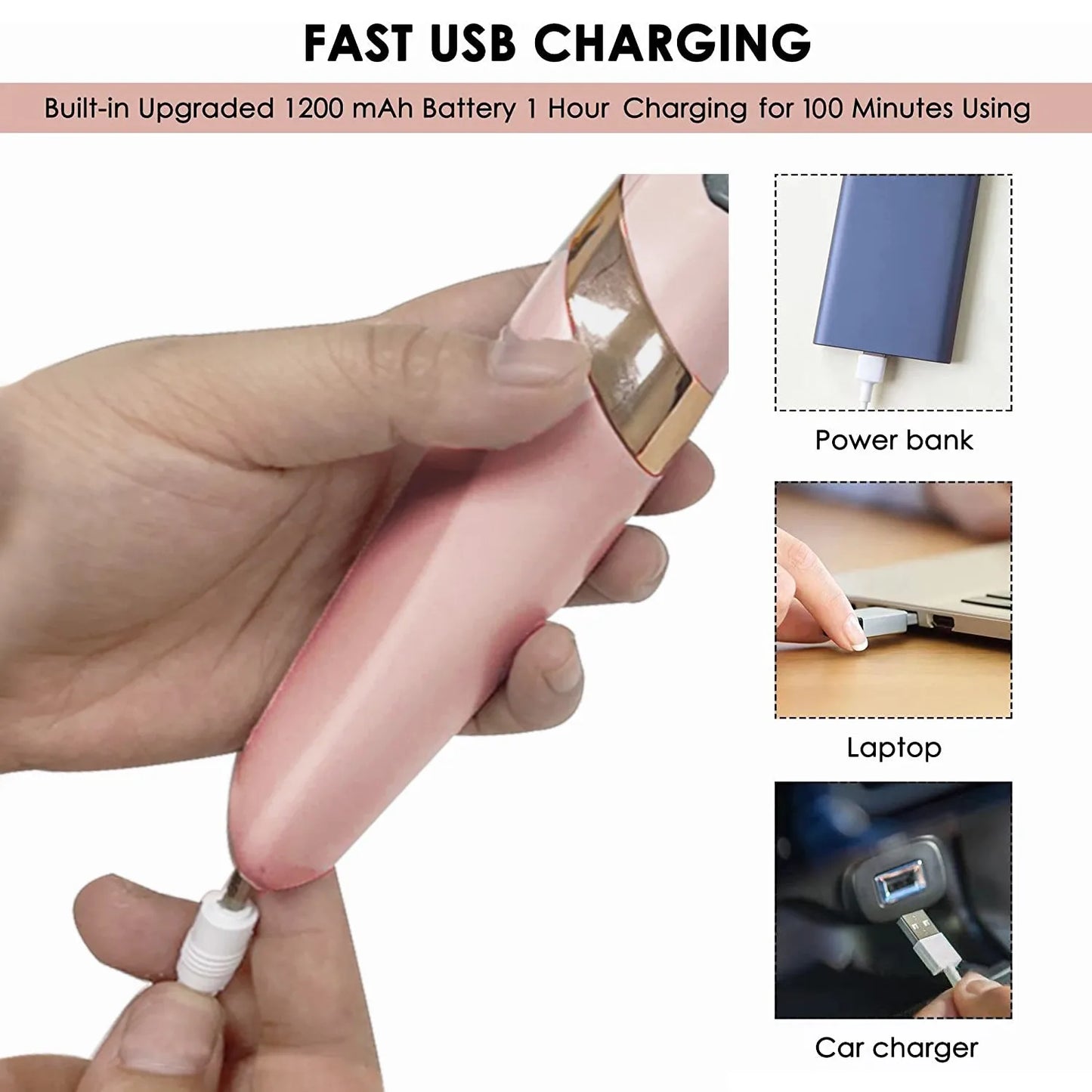 Flawless Pedi™ Electronic Pedicure Tool
