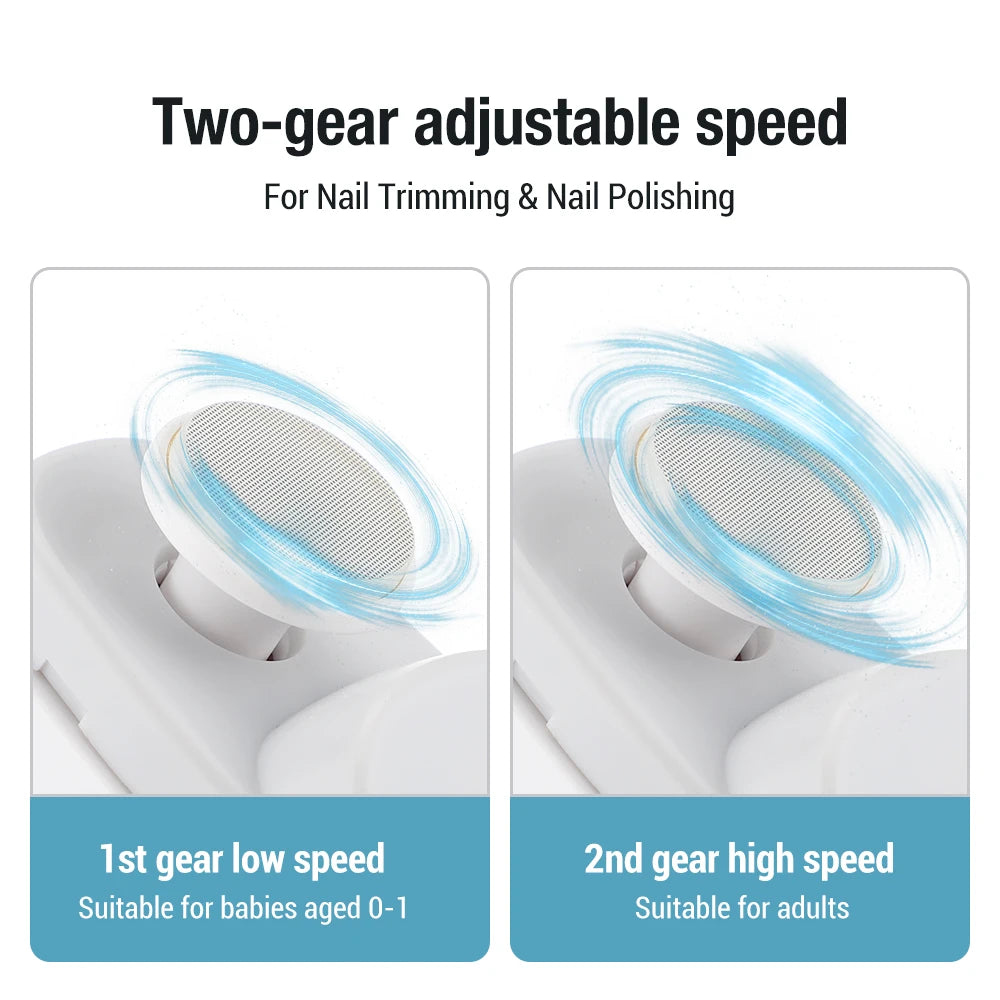 GlowTrim™ Electric Nail Clipper
